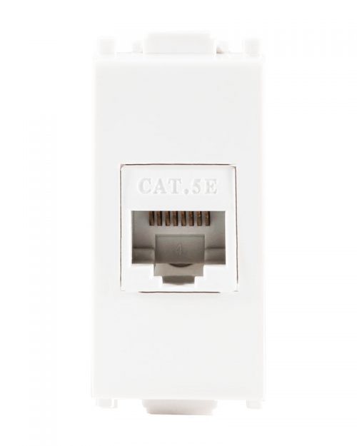 TOMA RJ45 CAT. 5 BLANCO | ALPHA | ESTEVEZ