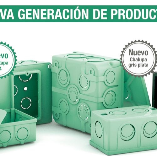 CAJA CUADRADA DE PVC DE 19MM (3/4) PVC
