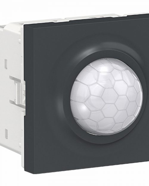 Sensor de movimiento, 500W 127Vca. Aluminio/Grafito