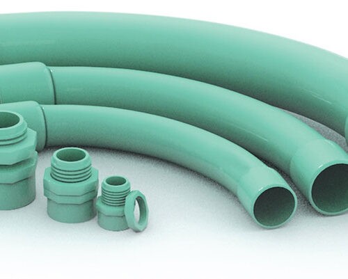 CODO PARA TUBO CONDUIT DE PVC PESADO 76MM. (3)