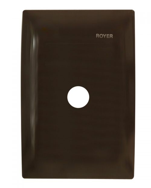 PLACA SALIDA DE CABLES CHOCOLATE | ROYER 100