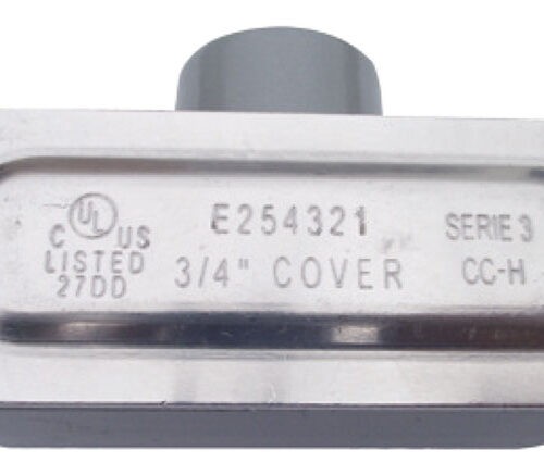 CONDULET SERIE 3 TIPO T CON TAPA DE 19MM (3/4) CROUSE HINDS DOMEX