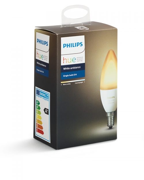 PHILIPS HUE VELA CALIDO A FRIO 6W B39 E12