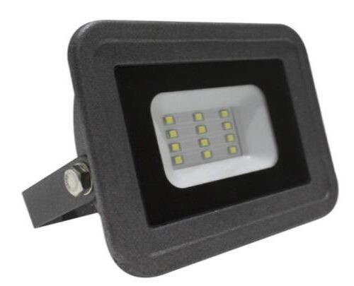 REFLECTOR 10W 100-240V  600 LUMENES ALUMINIO 6500K TISHMAN