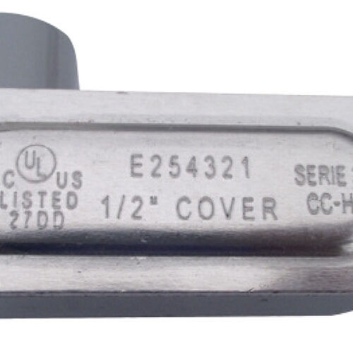 CONDULET SERIE 3 DE ALUMINIO LIBRE DE COBRE, FORMA LL-53 DE 1 1/2, CROUSE HINDS DOMEX