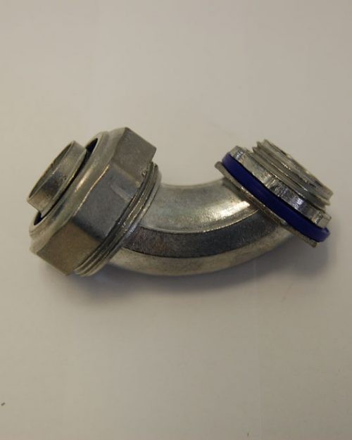 ELT-5090  CONECTOR CURVO PARA TUBO LICUATITE DE 13 MM (1/2) MARCA CROUSE HINDS DOMEX