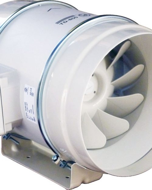 TD250/100 EXTRACTOR HELICOCENTRIFUGO EN LINEA 60W 127V 2096RPM 229/135 M3/HR, SOLER   PALAU