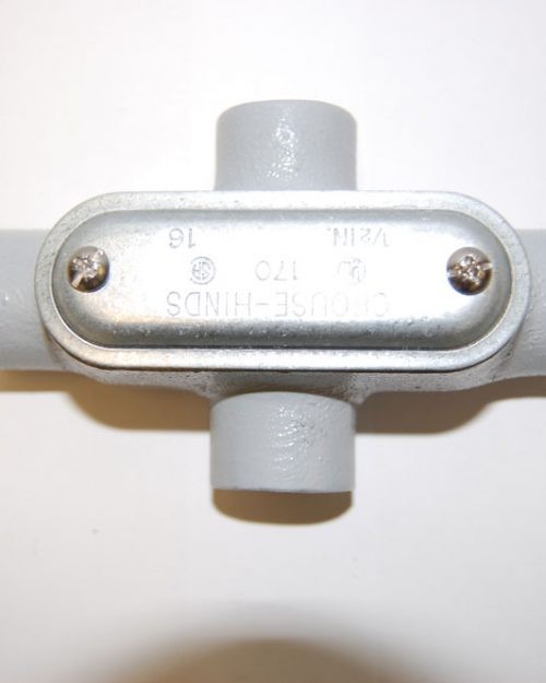 CONDULET SERIE 7 OVAL. TIPO X C/T. DE 25MM. ( 1 ), MCA. CHD.