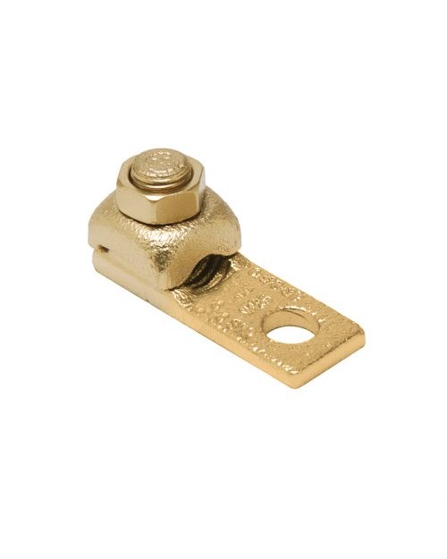 Zapata Terminal Conec. En Paral. Cable Super. Plana Cal. Con. 8 A 4 Burndy