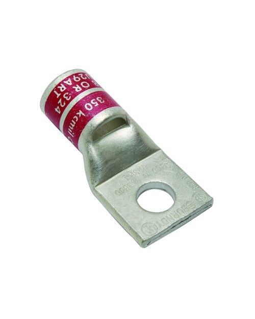 Zapata Terminal De Cobre Cal. Del Con. 350 Mcm Tor. De 1/2 Mca. Burndy