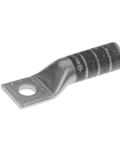 Zapata Terminal De Cobre Cal. Del Con. 4 Awg Tor. De 1/4 Mca. Burndy