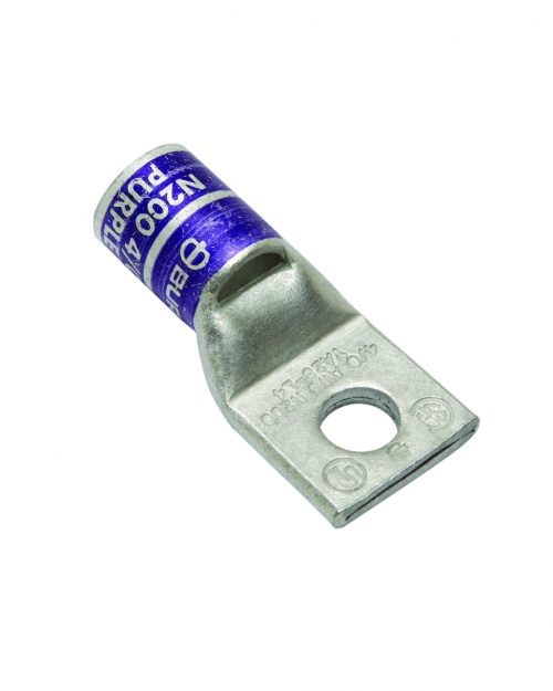 Zapata Terminal De Cobre Cal. Del Con. 4/0 Awg Tor. De 5/8 Mca. Burndy