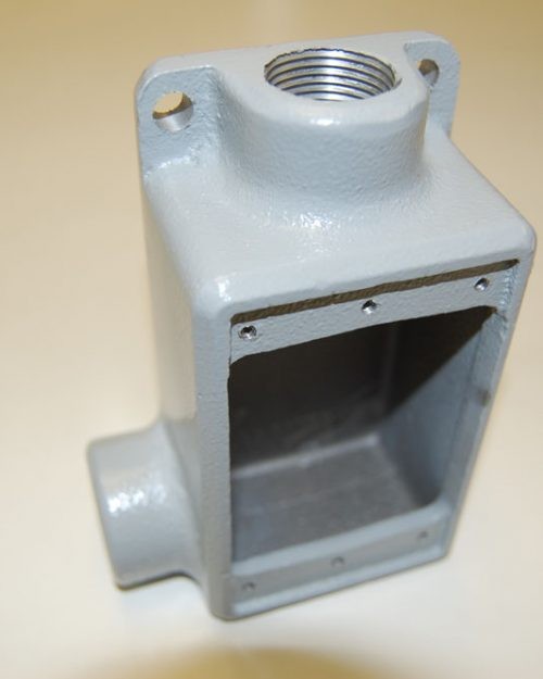 CONDULET SERIE RECTANGULAR TIPO  FSL  DE 19MM. ( 3/4 ), MCA. CHD.